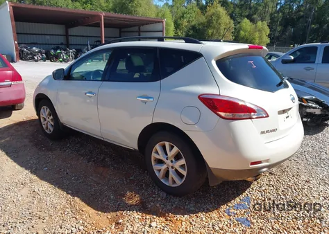 2011 Nissan Murano Sl from USA, damaged, VIN JN8AZ1MUXBW058442